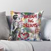 Banksy Dream Big Dreams Federa Poliestere Lino Velluto Creativa Cerniera Decorativa Federa Divano 45x45