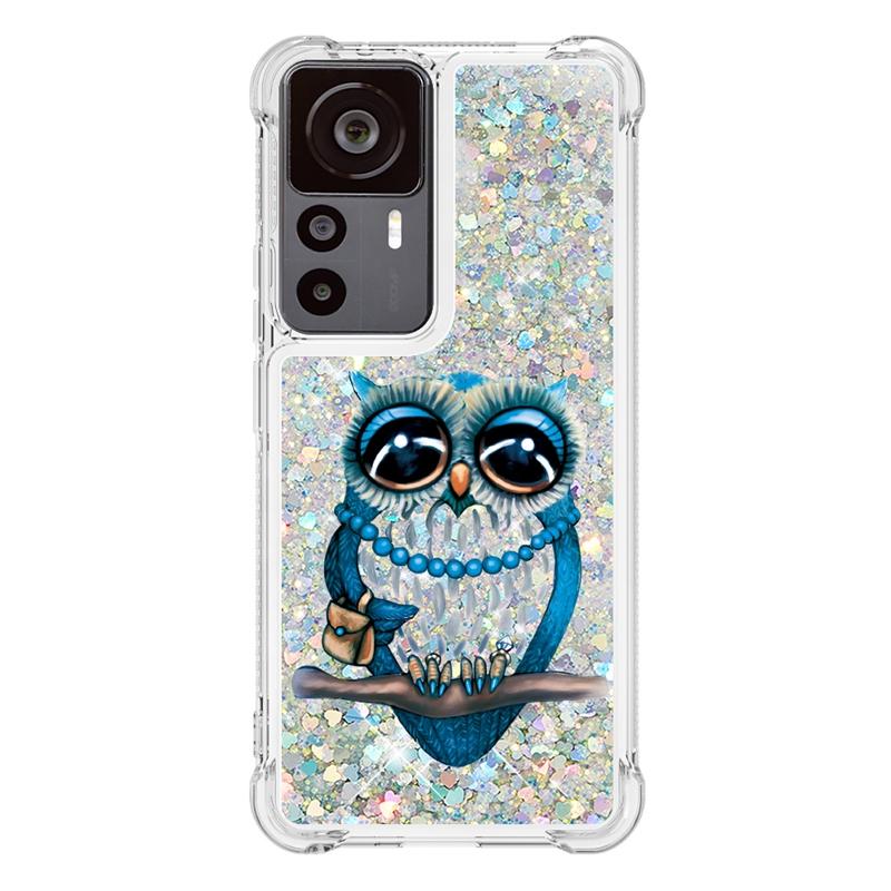 Pouzdro 12T Pro na Pro Coque Xiaomi 12T Pro Kryt Dynamické tekuté pouzdro s tekutým pískem Pro Funda Xiomi Xiaomi Mi 12T 12 T Pro Pouzdra na telefon
