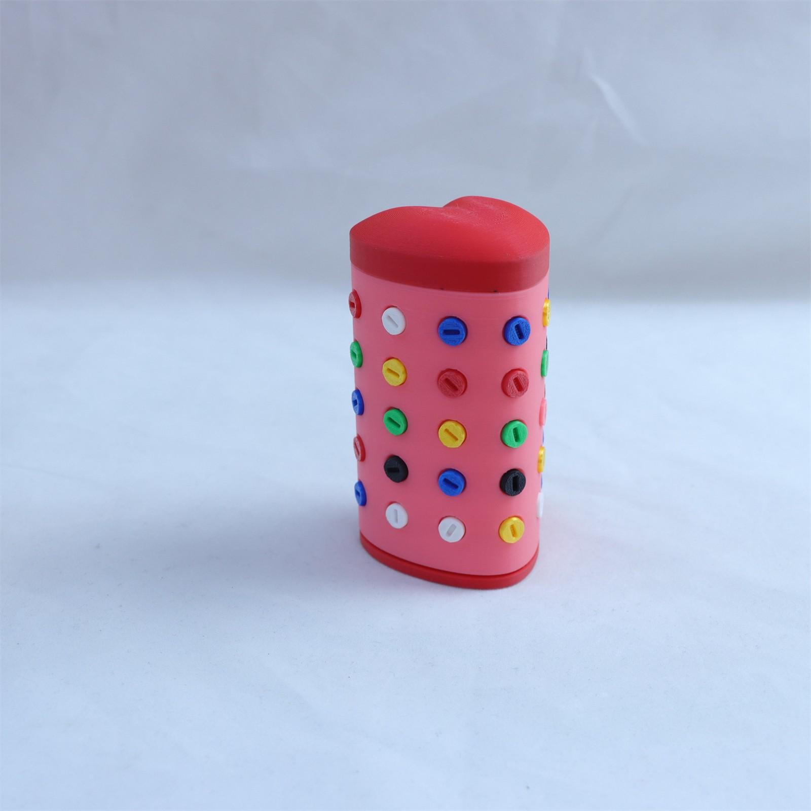 

Подарочная коробка с раздражающим сердцем, напечатанная на 3D-принтере One Size