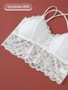 Women’s Sexy Lace Triangle Cup Bra & Panty Set - Wire-Free, Beautiful Back Design