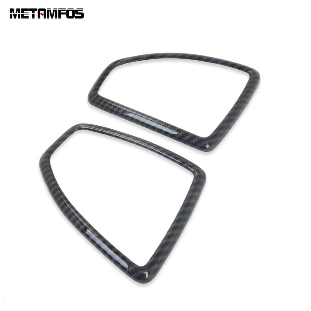 Side Front Air Condition AC Vent Outlet Cover Trim For Hyundai Tucson   Carbon Fiber Interior Accessories Car Styling