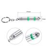 uxcell Keychain for Human Static Secondary Discharge ESD Keychain with Chrome Plated Surface and Magnetic Head 1 Anti-Static Body/Car, Eliminator,