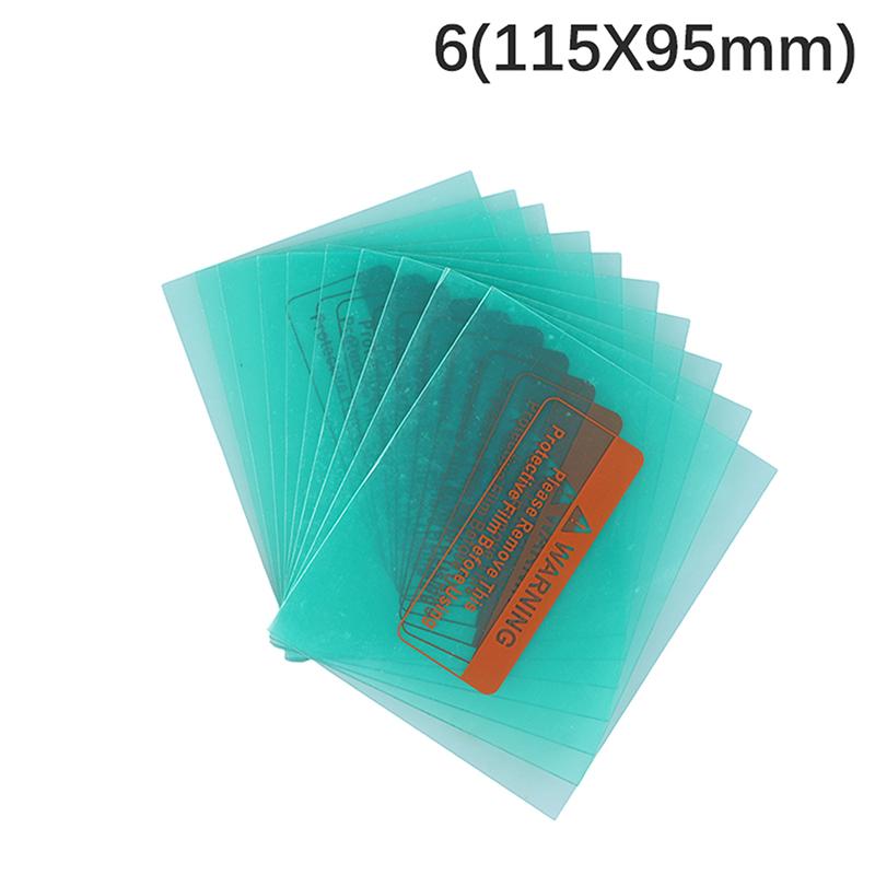 5-teiliges Set mit Schutzplatten aus Kunststoff.(Pc) Abdeckung Selbstverdunkelnde Schweißmaske Schweißschutzglas Filterersatz
