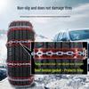 Manganese Steel & Tendon Full Protection Anti-skid Tire Chains for Cars, SUVs, Pickups, Sedans & Off-Road Vehicles