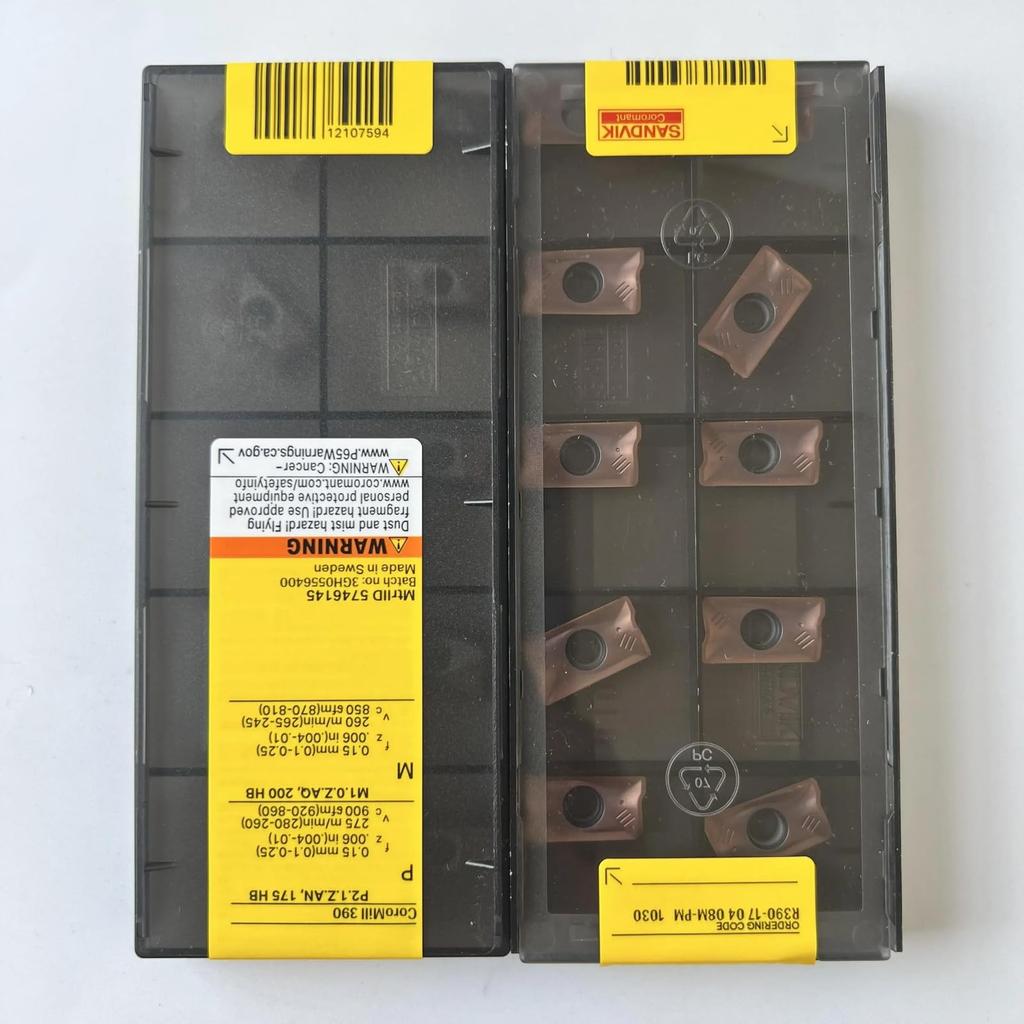 Original Sandvik / R390-170408M-PM 1030 /CNC lathe carbide blade tool 10 Pcs