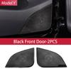 For Tesla Model Y 20-24 Car Audio Speaker Cover Interior Trim Sticker Door Loudspeaker Cover Under Seat Outlet Vent Trim