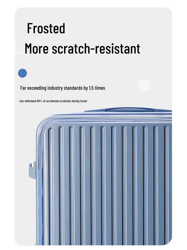 2025 Deep Storage Side-Opening Suitcase: 20-inch Carry-on & 28-inch Large Capacity for Men and Women