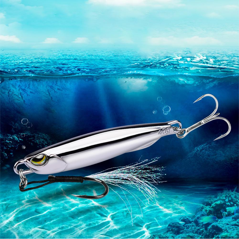 Electroplated Iron Plate Fishing Bait Wobblers Saltwater Jigging Lure for Saltwater Fishing Accessories