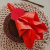 1pc Leather Heart napkins,European Style Plates,hotel Restaurant Tables,napkins,organization and Storage Rings,buckles