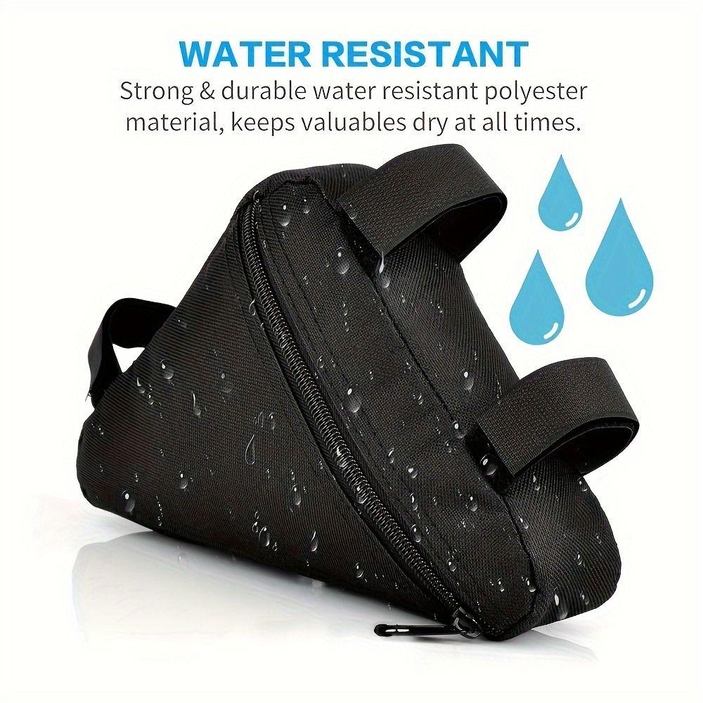 Spacious Storage Bicycle Triangle Bag Bike Beam Hanging Bag Outdoor Sports