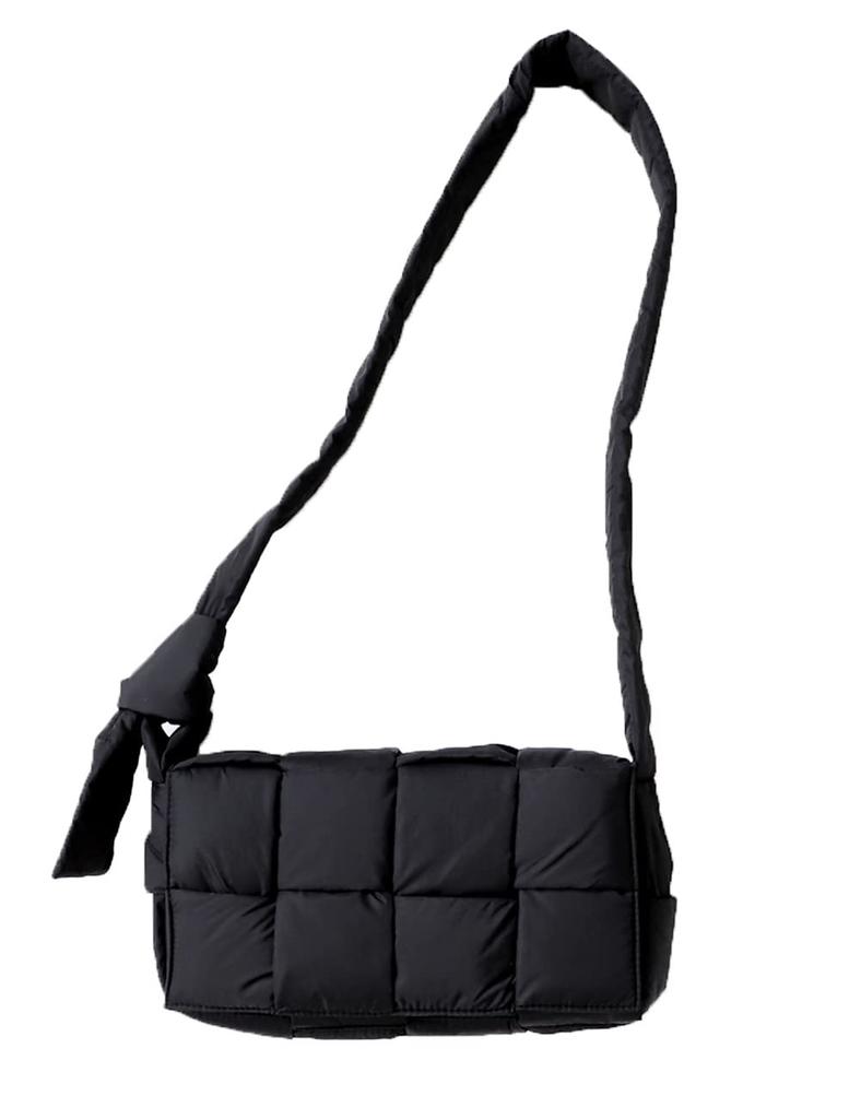 Antiqua Women's Lightweight Padded Shoulder Bag, PB-00055, Free Size 05, Black