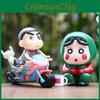 Chan Crayon Shin Motorcycle Action Figure Doll Collectible Toy Car Decor Gift
