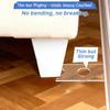 2 Stück Transparentes Acryl Anti-Rutsch-Pad Verstellbares Kopfteil Wandprotektor 9-Zoll Möbelwandabstandshalter Unter Couch Blocker