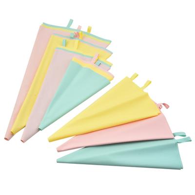 Piping Bag Non-breakable Non-sticky DIY Foldable Storage 12/14/18 Inches Silicone Cream Squeeze Bag Cake Decorating Tools Kitchen Supplies