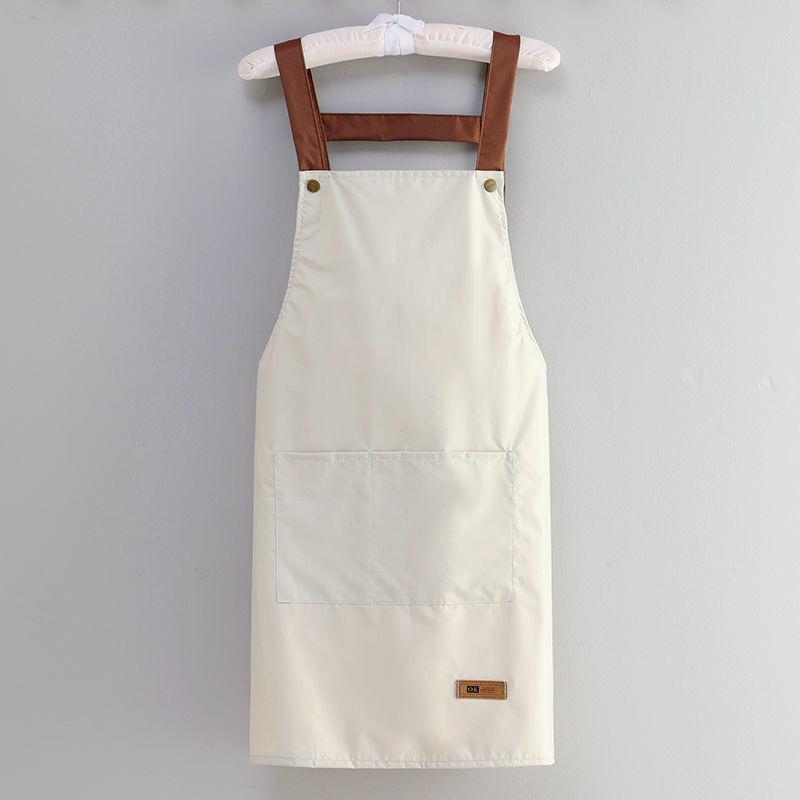 Waterproof and Oil-Proof Kitchen Apron with Convenient Storage for Men and Women