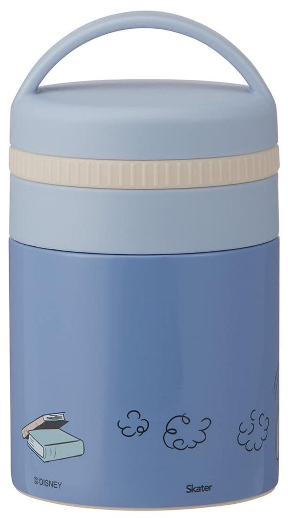 Skater Antibacterial Insulated Soup Small Disney Mickey Mouse 180ml Jar, Size, Design, (LJFC2NAG-A)
