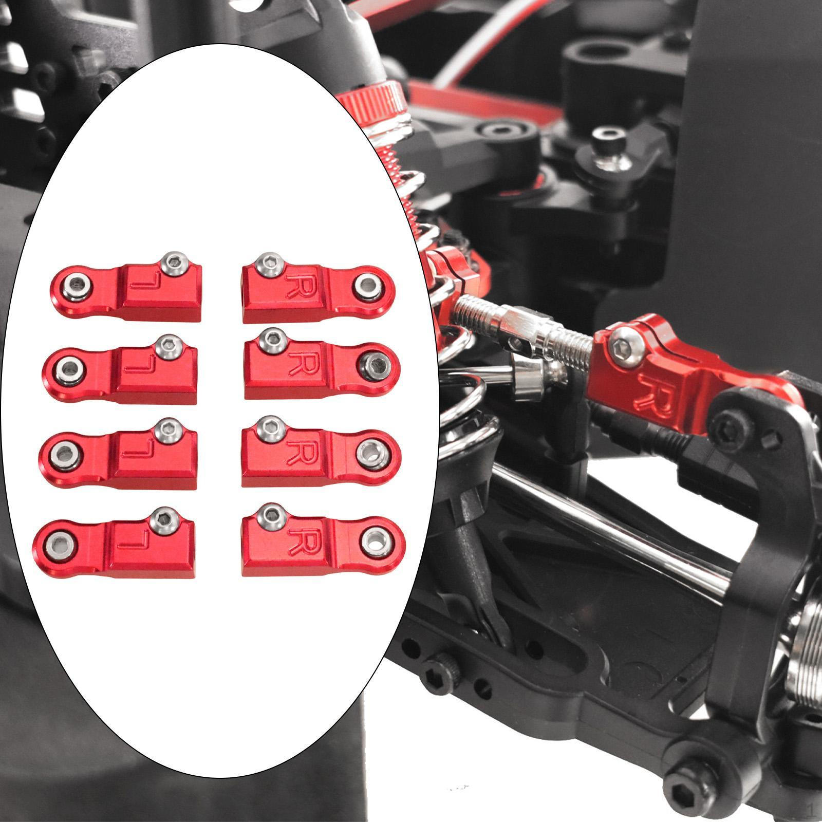 

Наконечник рульової тяги з алюмінієвого сплаву, RC автомобіль ... червоний