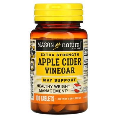 Extra Strength Apple Cider Vinegar, 100 Tablets