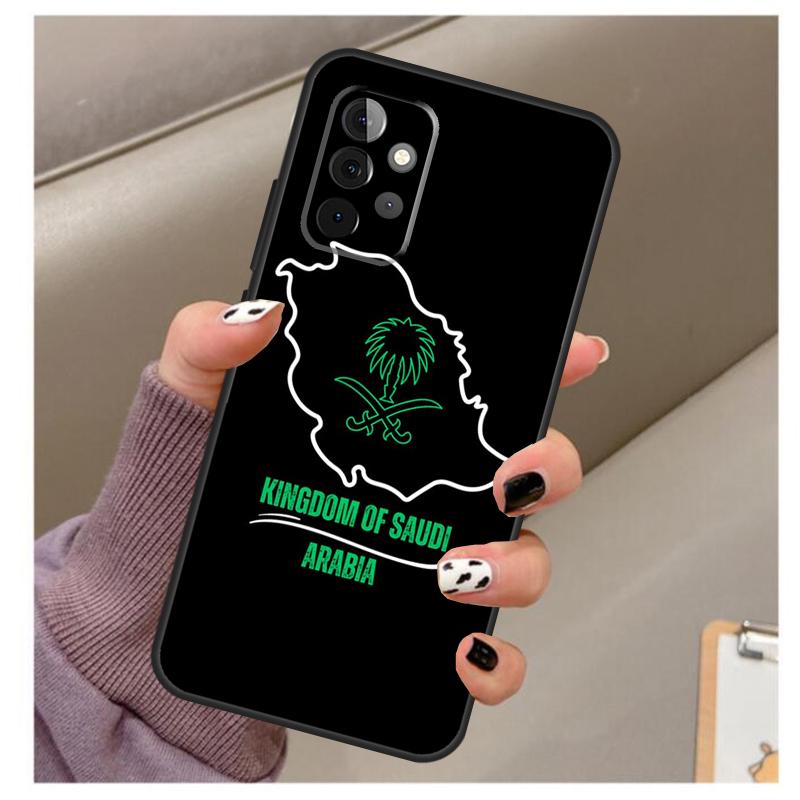 Flagge Saudi-Arabien Hülle Für Samsung Galaxy A34 A54 A14 A06 A16 A26 A36 A56 A12 A32 A52 A13 A33 A53 A15 A35 A55