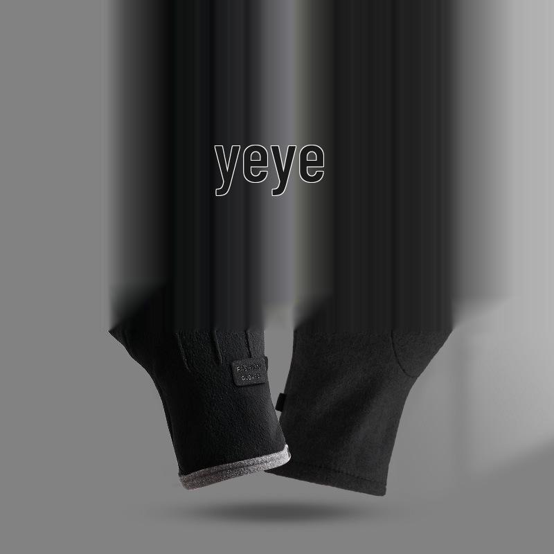 Women's Plus Velvet Thermal Gloves - Warm, Touchscreen-Compatible for Winter Driving & Cycling