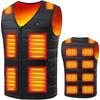 Electric Heating Vest, 16 Areas Heated, Super Fast Heating Vest, 3 Levels of Temperature Adjustment, USB Powered,Cold Protection
