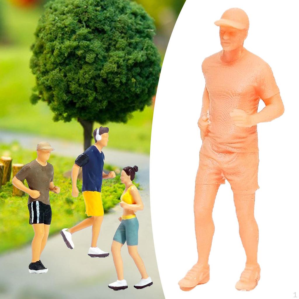 Lauffigur im Maßstab 1:64 für Dioramen und Modelleisenbahnanlagen