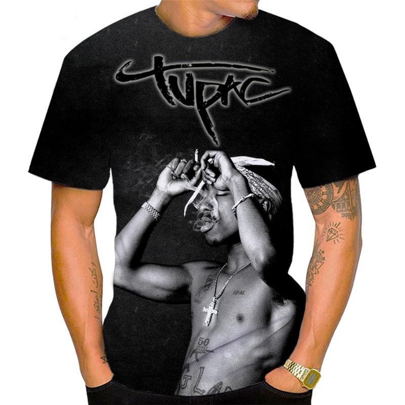 Summer fashion trend hip-hop 3D printed T-shirt, personalized cool and comfortable short sleeved top
