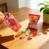 Miniature Dollhouse Playset: 12-Piece Fruit Jelly Food Models and Ornaments