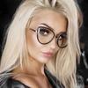 Neue Einzigartige Katzenaugenbrille Retro Mode Blaulichtfilterbrille Metallrahmen Damen Herren Computer Lesebrille