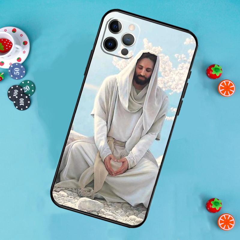 New Faith Christian Religious Jesus Phone Case For iPhone 16 15 14 Pro Max 11 12 Pro 13 Pro Max XS Max XR X Plus Back Cover
