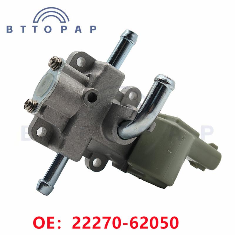 22270-62050 For 96-05 Toyota 4Runner T100 Tacoma Tandra Land Cruiser Prado VZJ Hilux 5VZFE 2227062050 Idle Air Control IAC Valve
