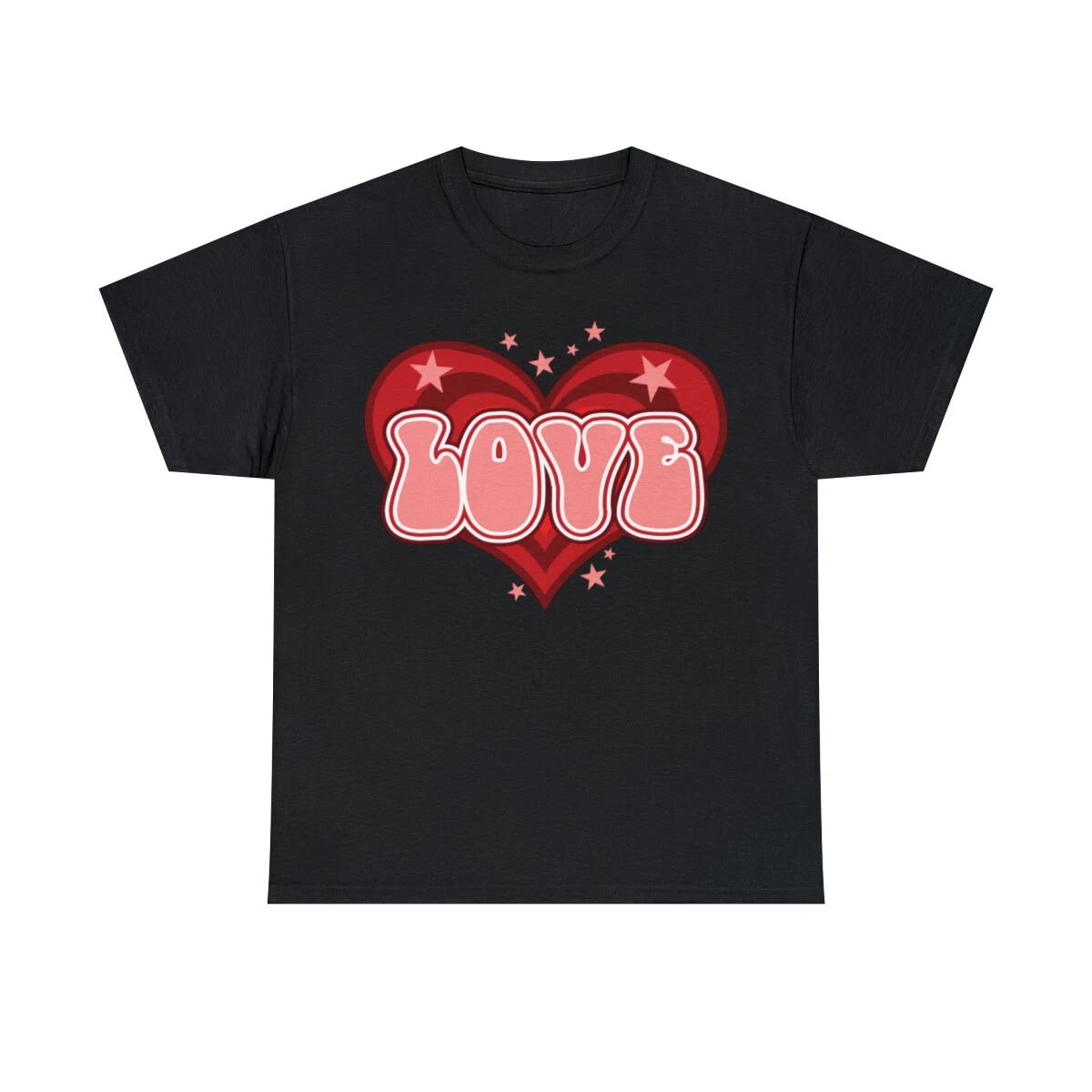 Valentine Love Graphic T-Shirt, Sizes S-5XL S