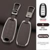 For Infiniti Q50 Q60 Qx50 Qx55 Qx60 Q70L  Zinc Alloy Leather Car Full Key Case Cover Smart Remote Keychain Accessories