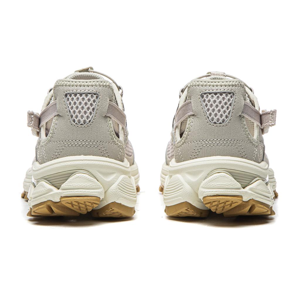 Li Ning Fuyao 2.0 Trail V3 Cushioning Abrasion Resistant Slip Resistant Low top Casual Running Shoes Women's Gray Khaki ARXW022-1