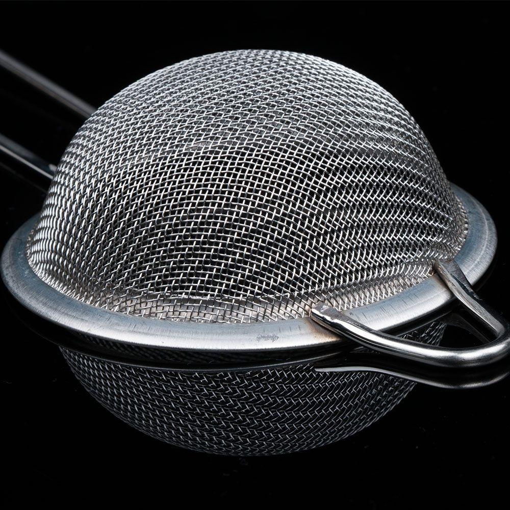 

Fine Mesh Sifter Flour Sieve Flour Oil Skimmer Colander Strainer срібний