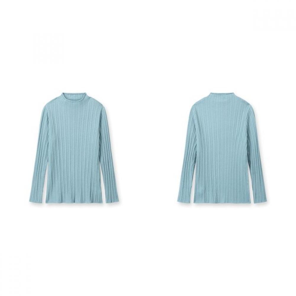 FURINA Cash Touch Cable PaTTern KniT T shirT