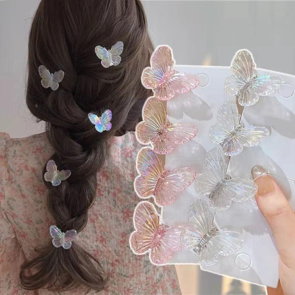 Cute Butterfly Hair Clip Mini Sweet Girl Hairpin Gifts Butterfly Duckbill