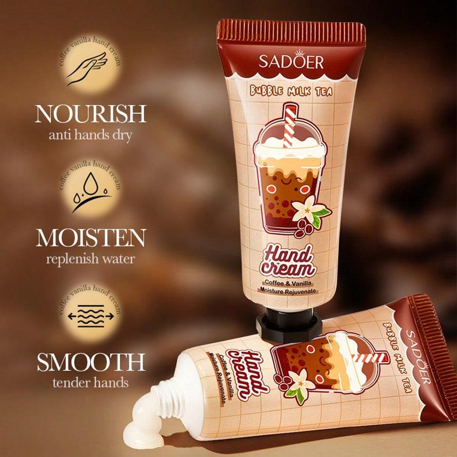 1pc Coffee Vanilla Hand Cream, Moisturizing Hand Care, Deep Nourishment To Improve Dry, Rough Skin