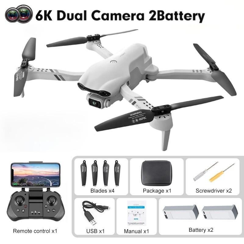 New F10 Drone Pro 6K GPS 5G WIFI FPV Fold Quadcopter With Camera Brushles RC Plane 25 Minutes Helicopters Dron Toys For Boys