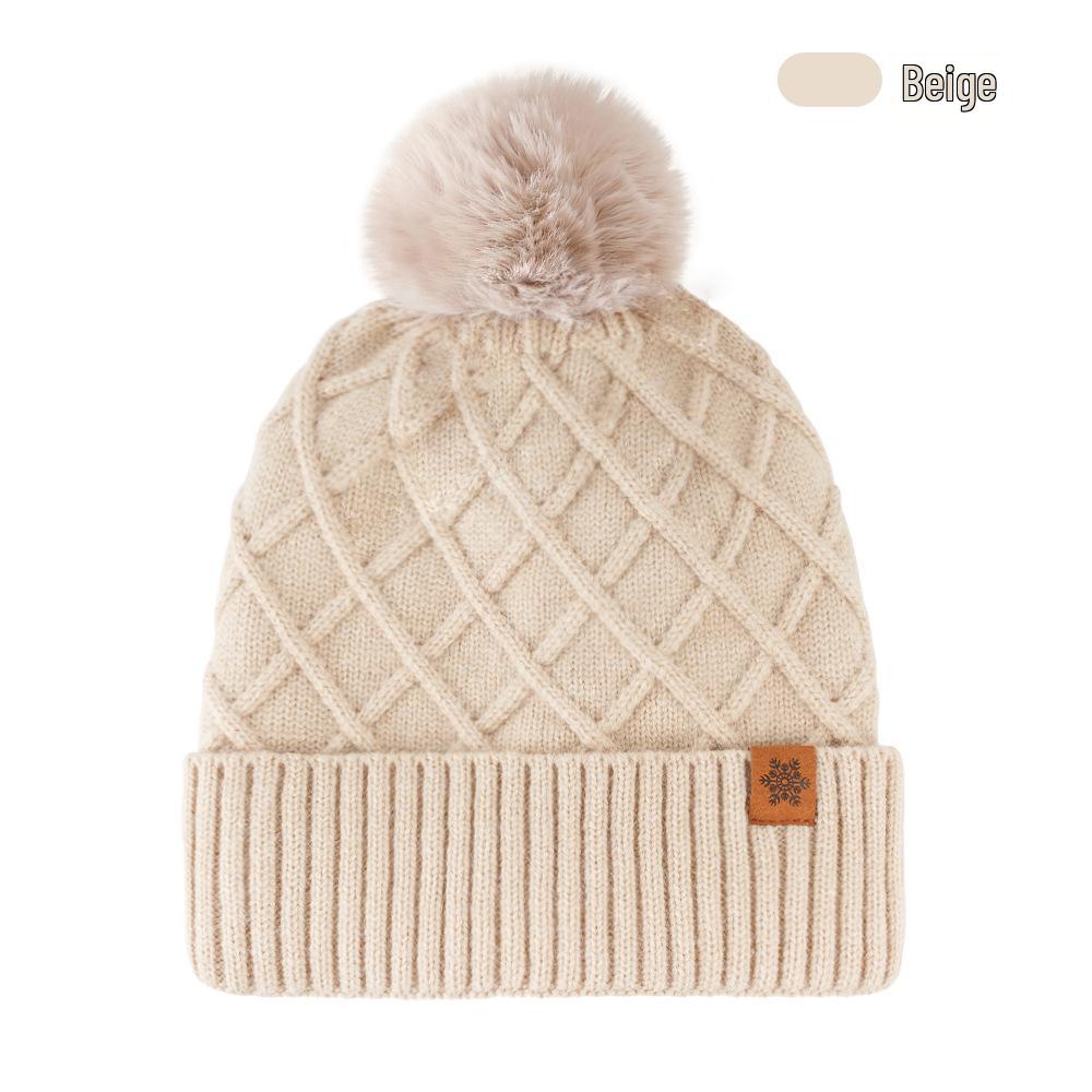 Women's Winter Knit Hat, Scarf & Glove Set with Ear Protection