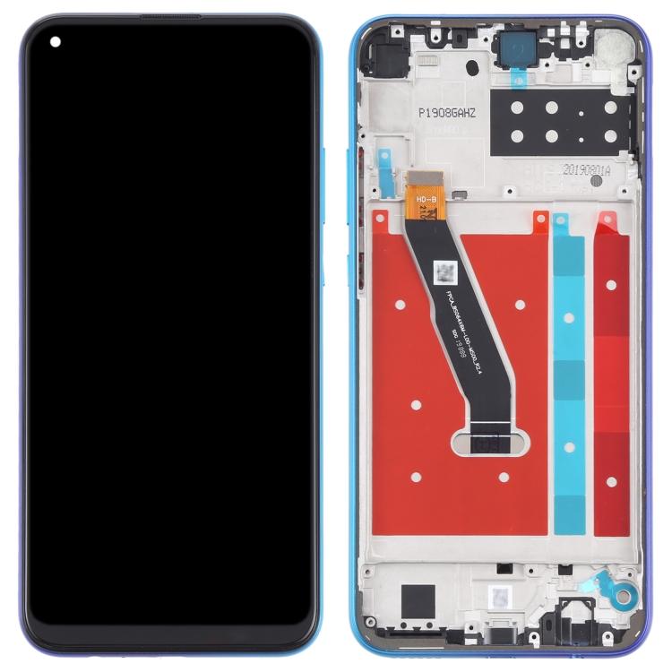 

Grade B LCD Screen and Digitizer Assembly+Frame Replacement (without Logo) for Honor Play 4T Blue
