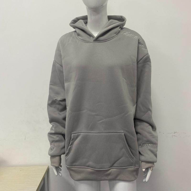 Y2K Embroidered Street Hip Hop Style Long Sleeve Hooded Sweatshirt Autumn/Winter Collection