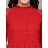 Women Fit and Flare Georgette Dress Top Tunic Bollywood Kurti Party Wear Top SC-1837
