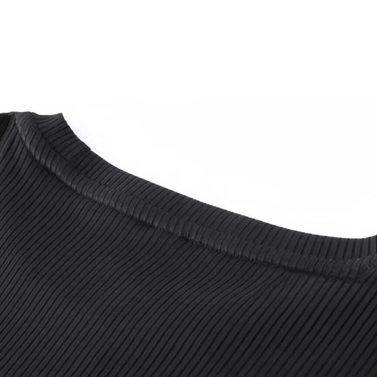 Primavera Autunno Uomo Fitness Top Slim Fit Girocollo Elasticizzato Maniche Lunghe Tinta Unita Pullover Fitness Sport Top Invernale Vestiti Inferiori