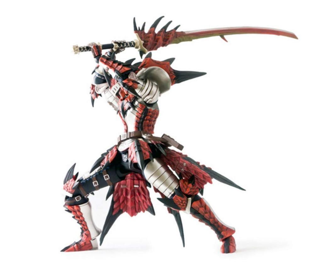 Monster Hunter 4 Fully Functional Action Rathalos Series Gear Hunter Swordsman [E-Capcom Exclusive] Figure