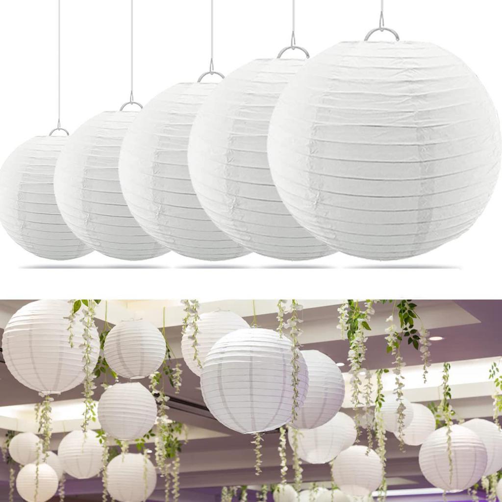 Japanese Style Painting DIY Paper Lanterns, 6 Pieces