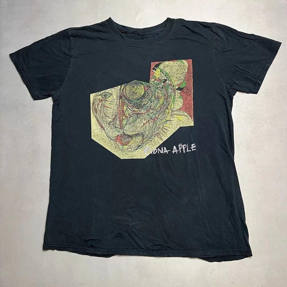 

Rare Fiona Apple Graphic Black Short Sleeve Unisex Tshirt Reprint S-5XL Unisex T-Shirt XXXXL