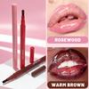 Full-Coverage Lip Liner, Waterproof and Long-lasting, Non-sticky, Suitable for All Pink, Beige, Brown, and Berry Shades Lipstick