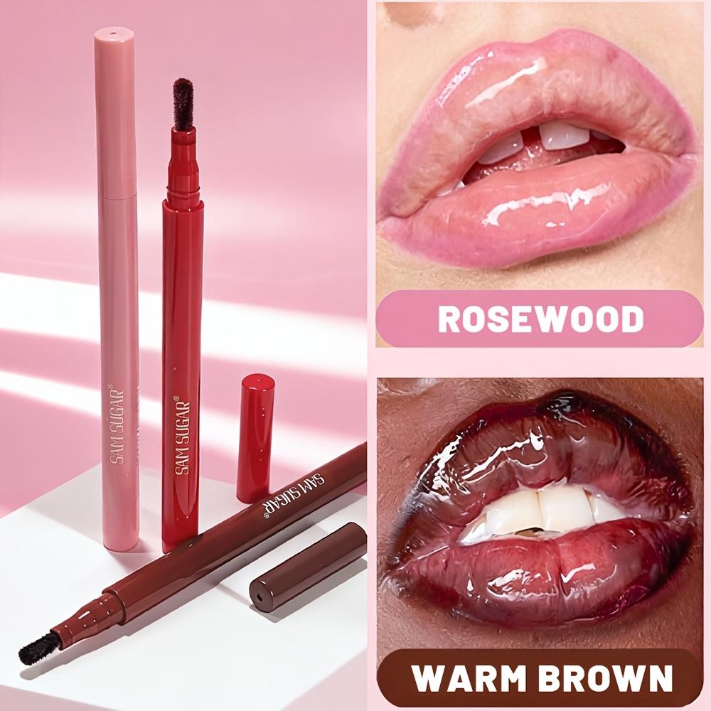 Full-Coverage Lip Liner, Waterproof and Long-lasting, Non-sticky, Suitable for All Pink, Beige, Brown, and Berry Shades Lipstick