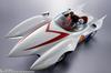 TAMASHII NATIONS Chogokin Mach GoGoGo Approximately and Painted Action Figure Mach-Go, 270mm, PVC, ABS, Die-cast